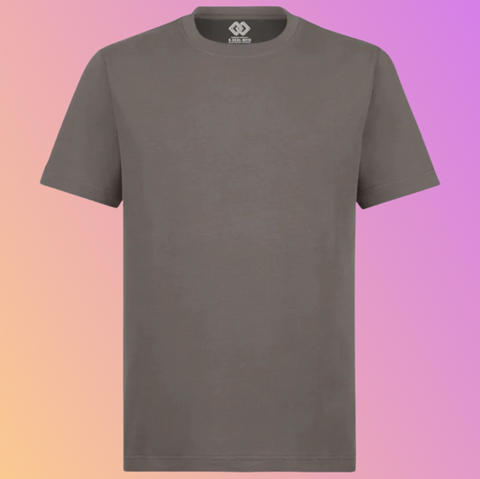 THE REGULAR T-SHIRT FADED GREY