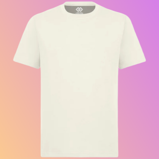 THE REGULAR T-SHIRT FADED WHITE