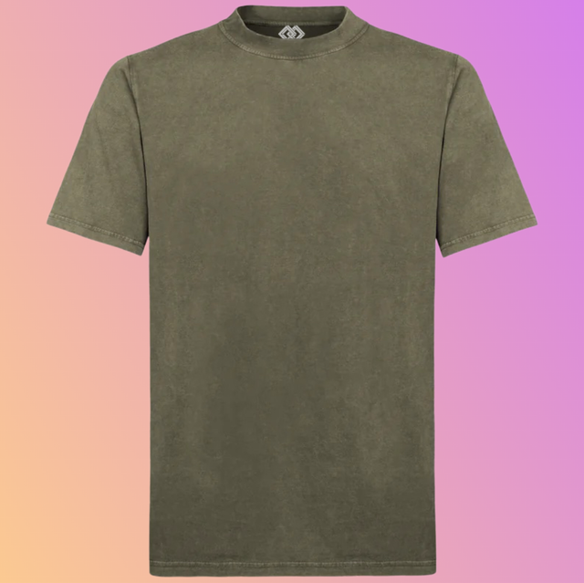 THE REGULAR T-SHIRT FADED OLIVE