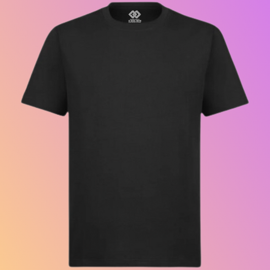 THE REGULAR T-SHIRT DEEP BLACK