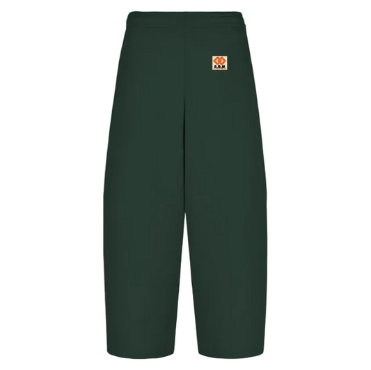 THE ULTRA WIDE LEG SWEATPANTS DEEP GREEN