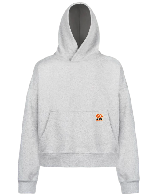 THE BOXY HOODIE – LIGHT GREY