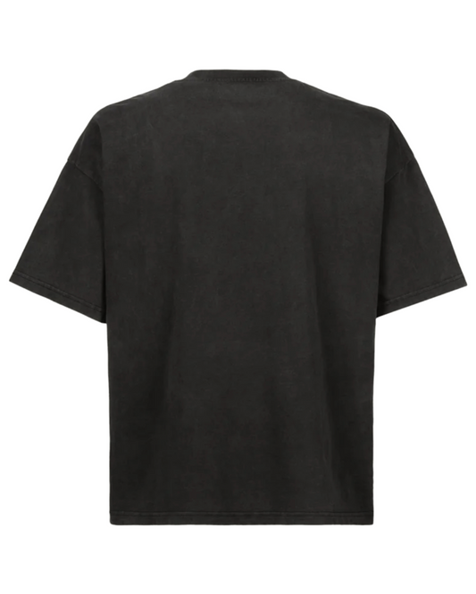 THE BOXY SHIRT – FADED BLACK