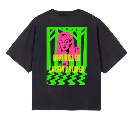 THE BOXY SHIRT „PALMER“ FADED BLACK