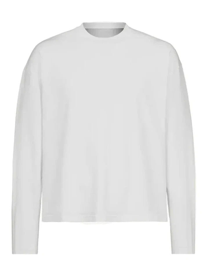 THE BOXY LONGSLEEVE - WHITE