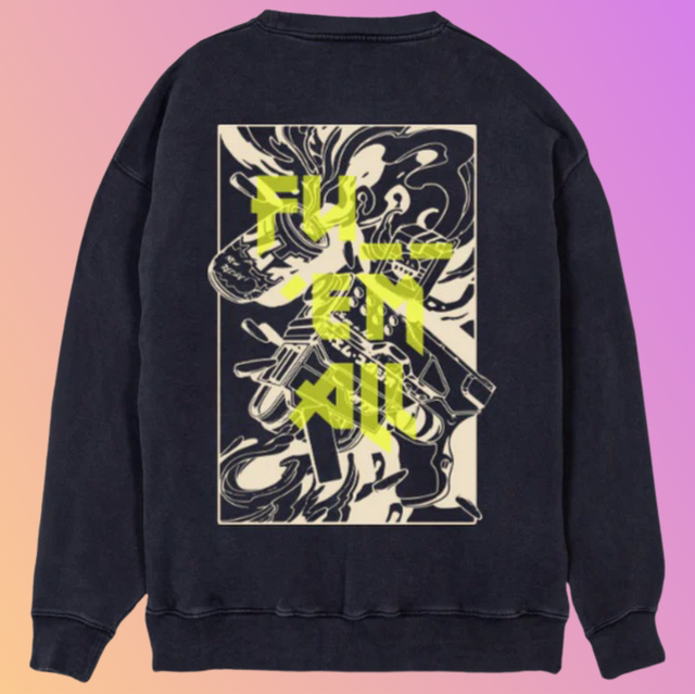 THE REGULAR SWEAT „BRUNNER“ VNT/BLK