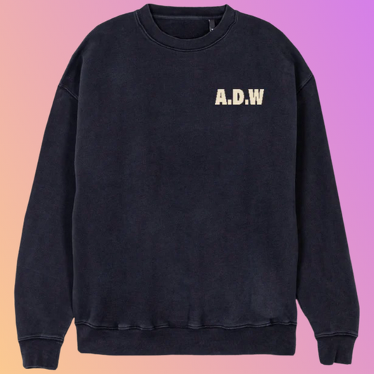 THE REGULAR SWEAT „BRUNNER“ VNT/BLK