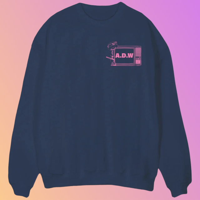 THE REGULAR SWEAT “LIVE” NAVY/PINK