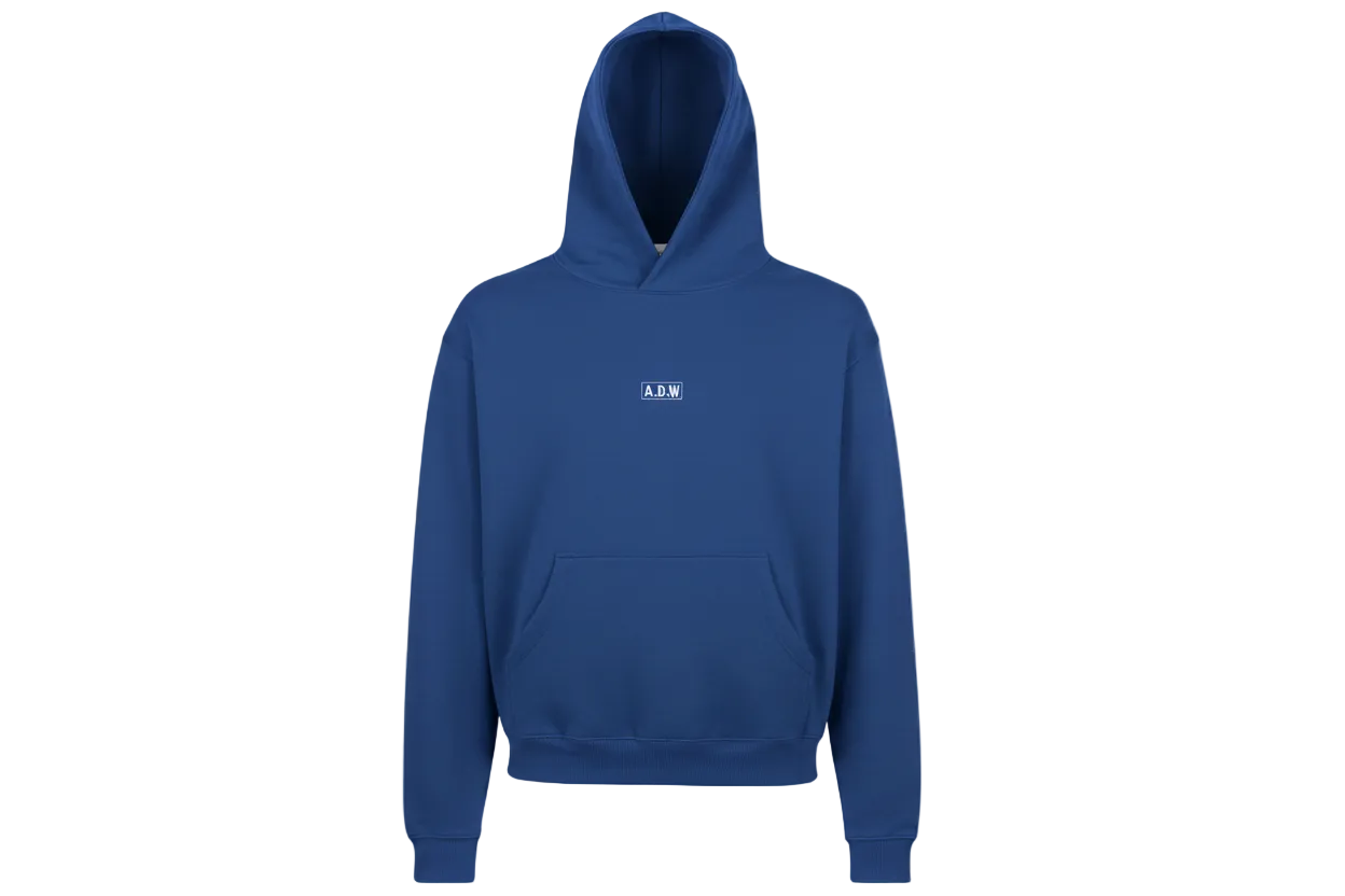 THE OVERSIZED ESSENTIAL HOODIE – COBALT BLUE