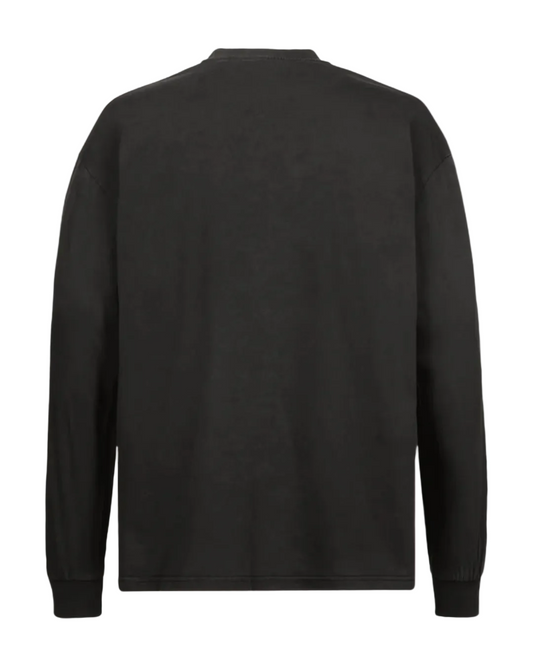 THE OVERSIZED LONGSLEEVE FADED BLACK