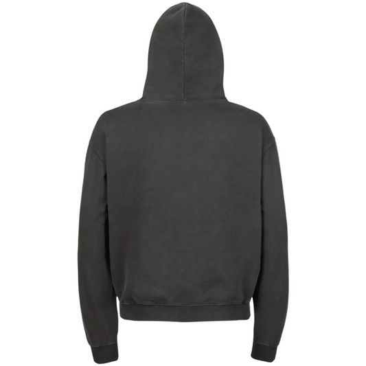 THE OVERSIZED „UHHS“ ULTRA HEAVY HOODED SWEAT FADED BLACK