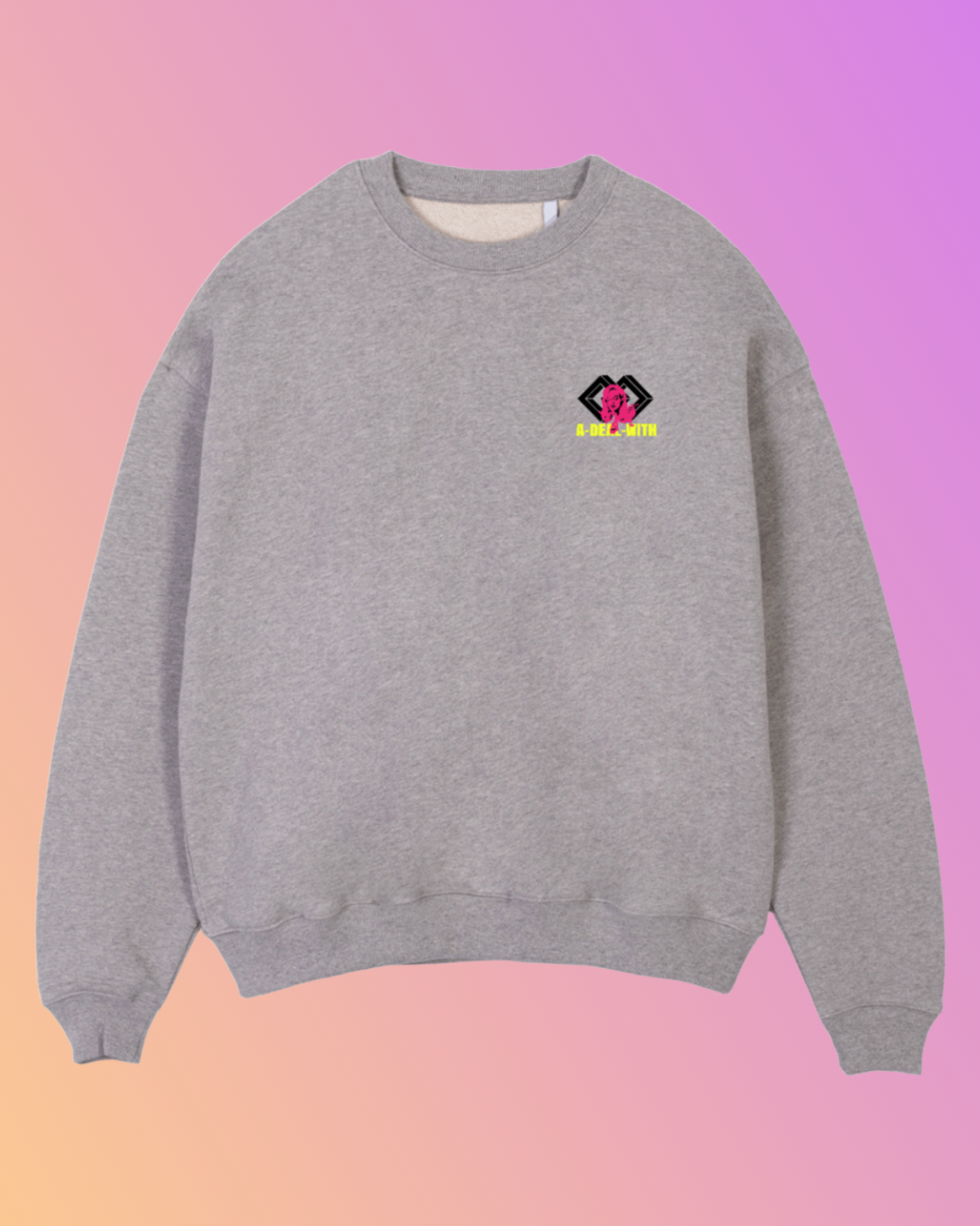THE OVERSIZED SWEATER „PALMER“ HEATHER GREY