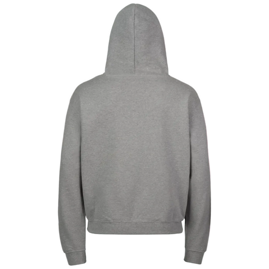 THE OVERSIZED „UHHS“ ULTRA HEAVY HOODED SWEAT HEATHER GREY