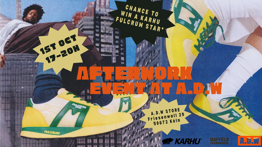 AFTERWORK & KARHU LAUNCH EVENT @ A.D.W