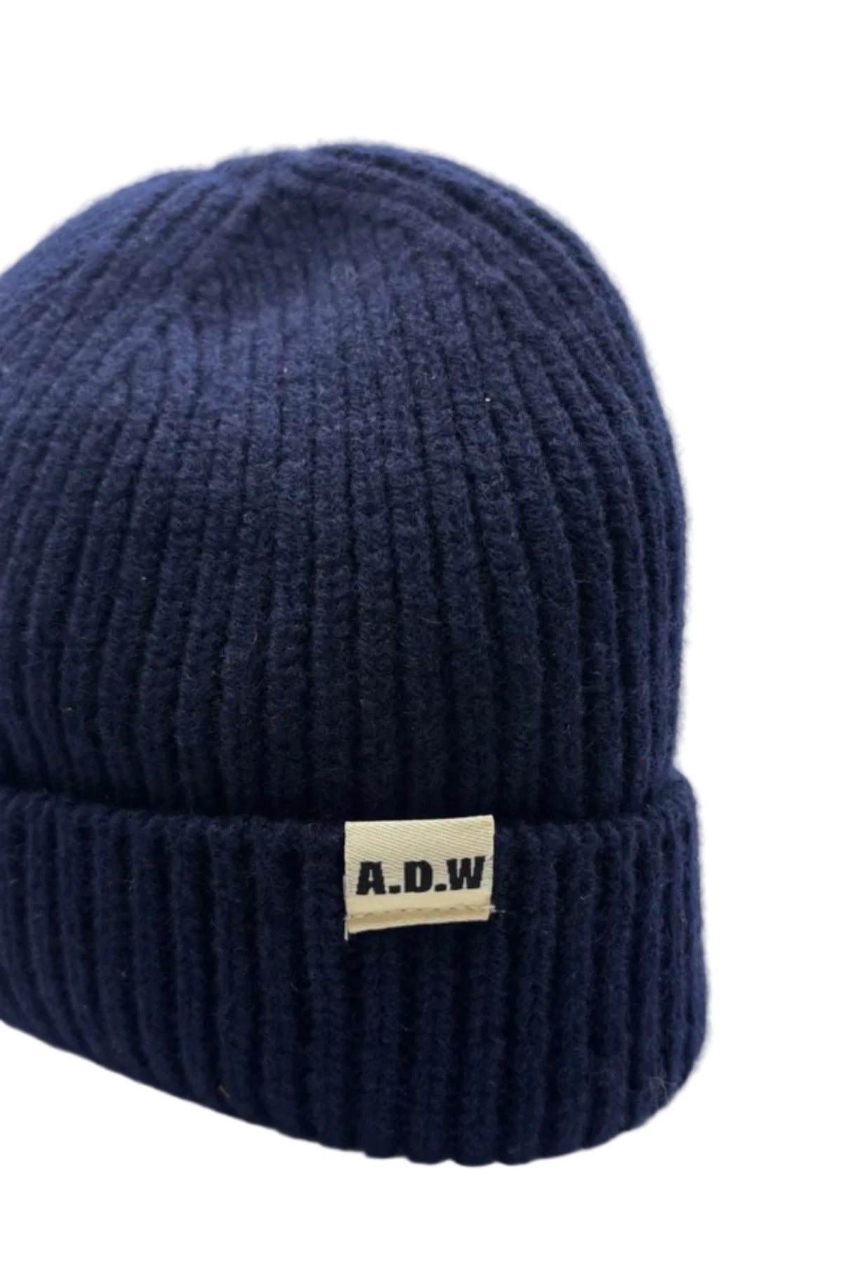 A.D.W FISHERMAN BEANIE UNISEX – 100 % MERINOWOLLE