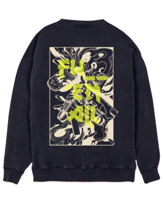 THE REGULAR SWEAT „BRUNNER“ VNT/BLK