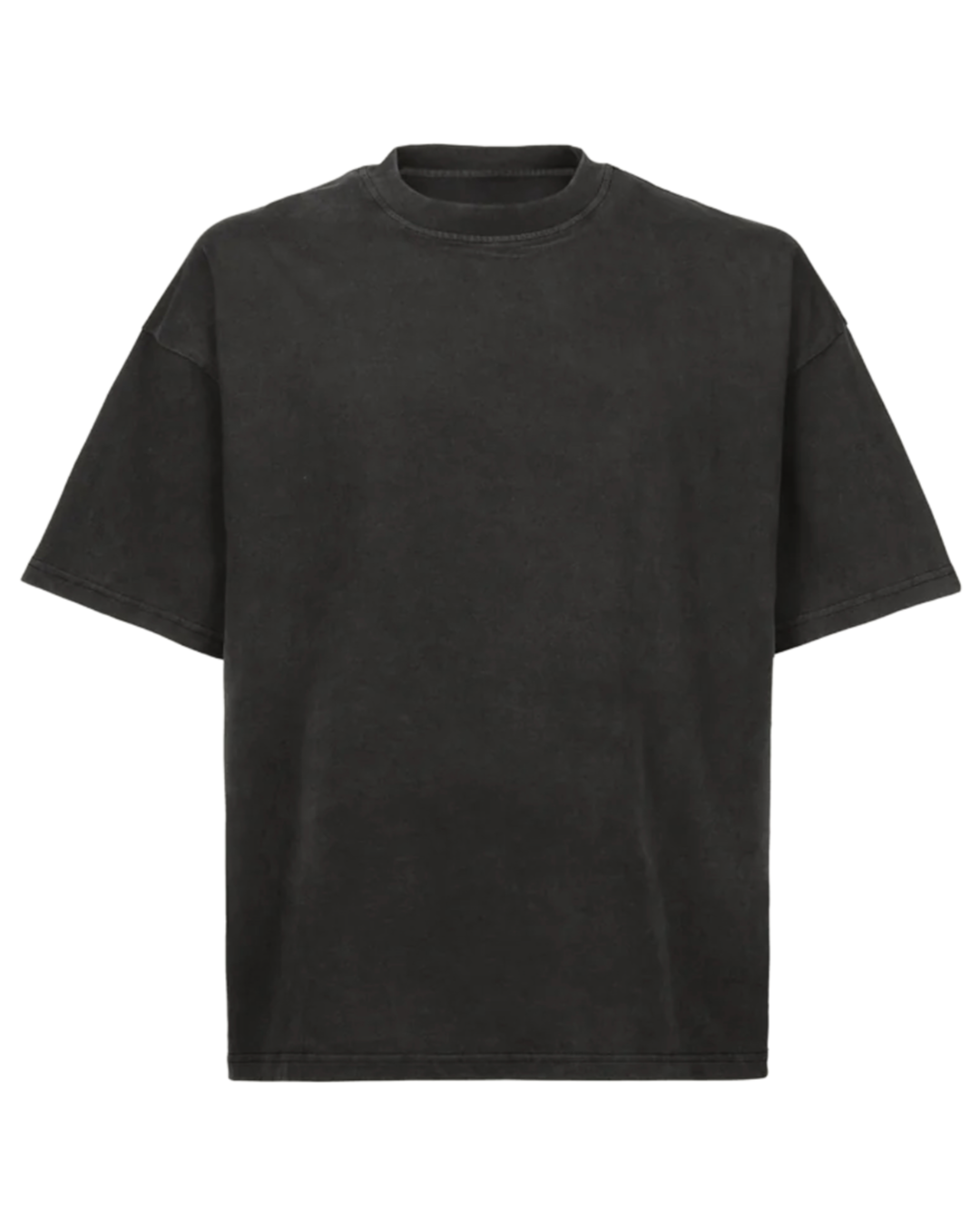 THE BOXY SHIRT – FADED BLACK
