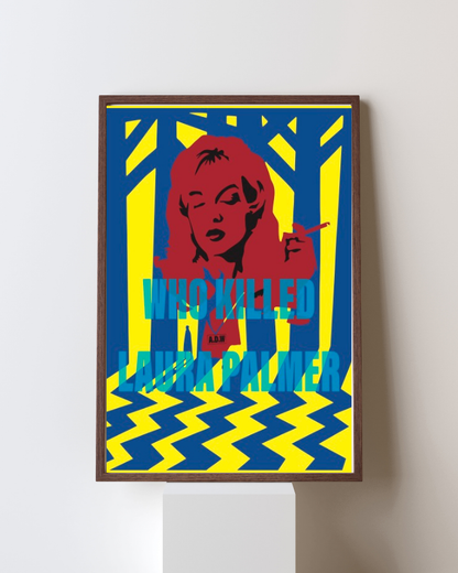 „PALMER“ ART PRINT – YLW/BLU