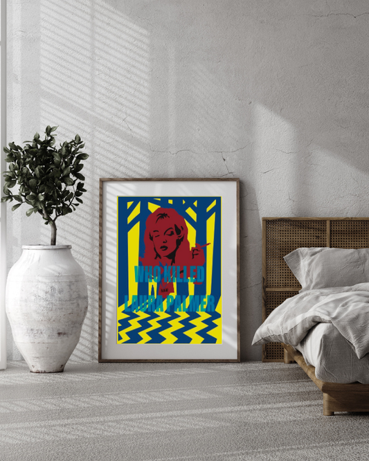 „PALMER“ ART PRINT – YLW/BLU