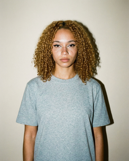 THE REGULAR T-SHIRT HEATHER GREY