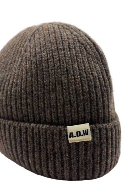 A.D.W FISHERMAN BEANIE UNISEX – 100 % MERINOWOLLE