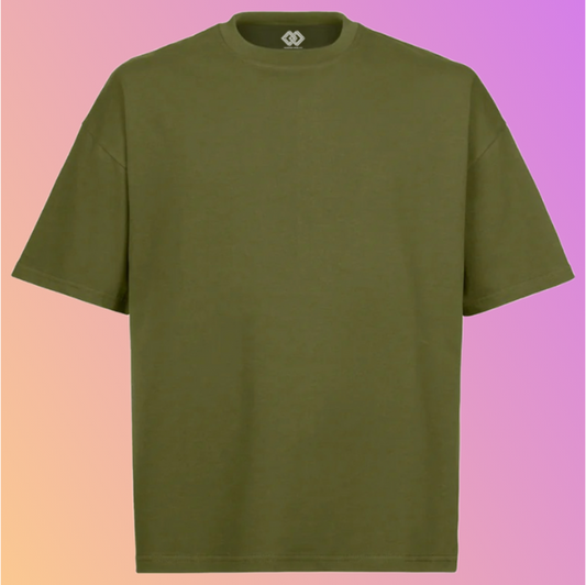 THE BOXY OVERSIZED SHIRT – DARK SAGE