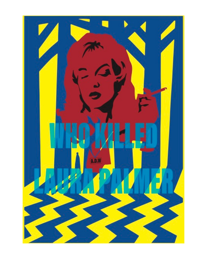 „PALMER“ ART PRINT – YLW/BLU