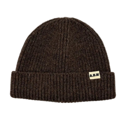 A.D.W FISHERMAN BEANIE UNISEX – 100 % MERINOWOLLE