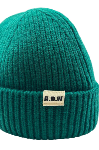 A.D.W FISHERMAN BEANIE UNISEX – 100 % MERINOWOLLE