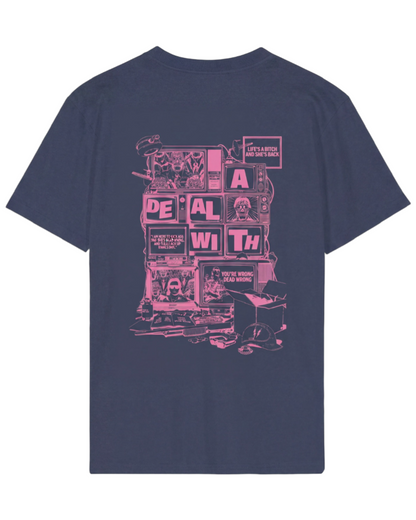 THE REGULAR SWEAT “LIVE” NAVY/PINK