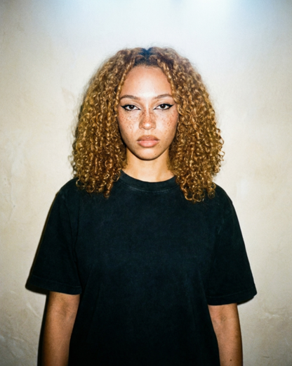 THE REGULAR T-SHIRT DEEP BLACK