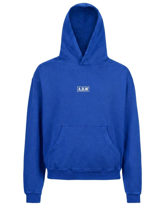 THE OVERSIZED ESSENTIAL HOODIE – COBALT BLUE