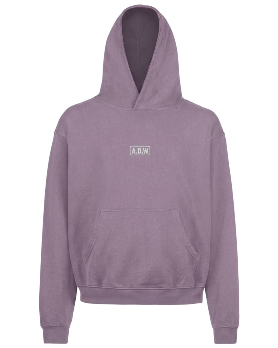 THE OVERSIZED ESSENTIAL HOODIE - PURPLE