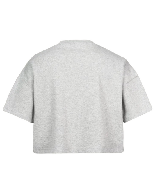 THE CROPPED SHIRT – LIGHT GREY