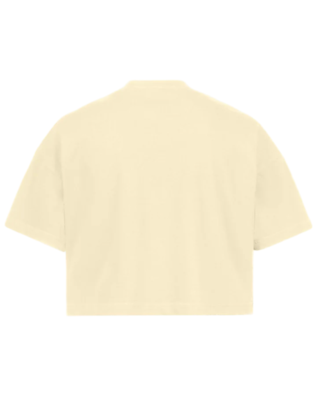 THE CROPPED SHIRT – CREAM