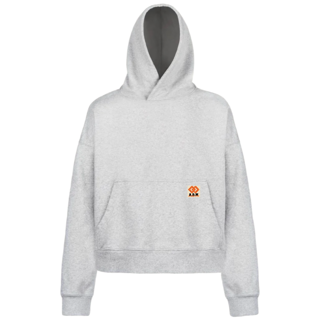 THE BOXY HOODIE – LIGHT GREY