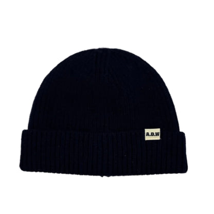 A.D.W FISHERMAN BEANIE UNISEX – 100 % MERINOWOLLE