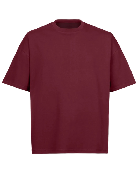 THE BOXY SHIRT – BORDEAUX