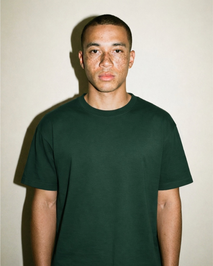 THE REGULAR T-SHIRT FORREST GREEN