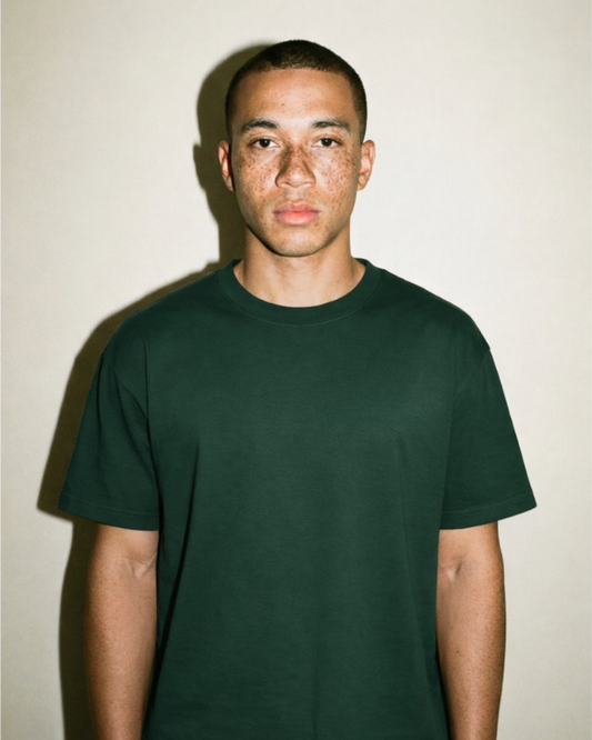 THE REGULAR T-SHIRT FORREST GREEN