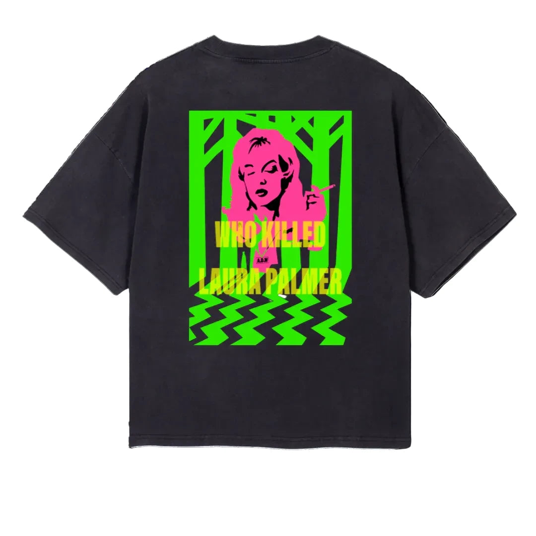 THE BOXY SHIRT „PALMER“  FADED BLACK