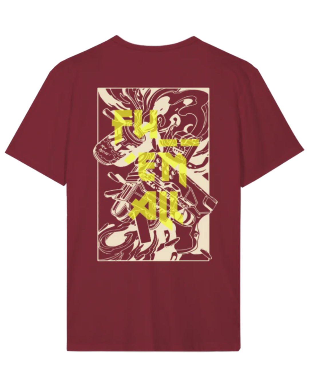 THE REGULAR SHIRT „BRUNNER“ BORDEAUX