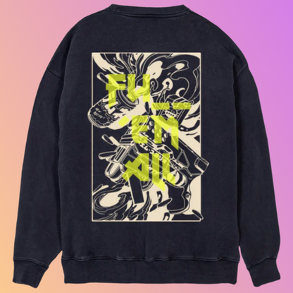 THE REGULAR SWEAT „BRUNNER“ VNT/BLK