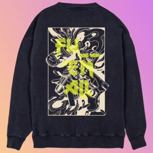 THE REGULAR SWEAT „BRUNNER“ VNT/BLK