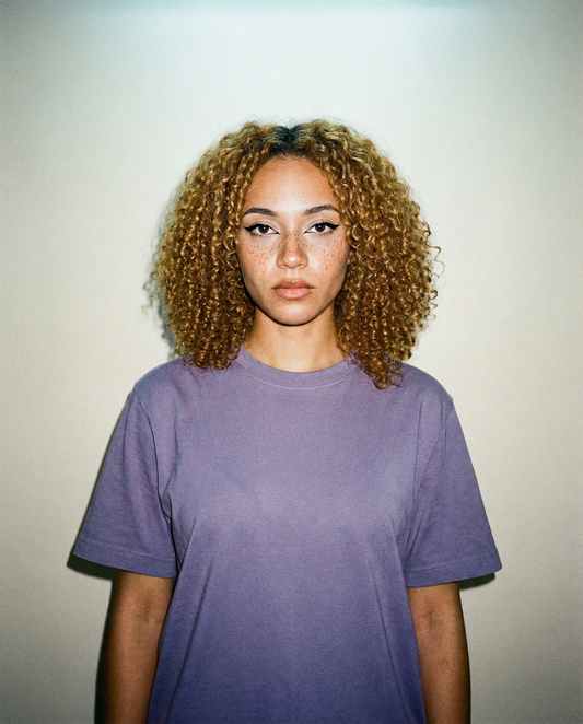 THE REGULAR T-SHIRT PURPLE