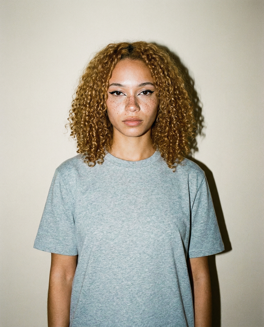 THE REGULAR T-SHIRT HEATHER GREY