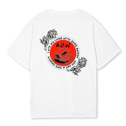 THE OVERSIZED SHIRT „LIVER“ WHITE