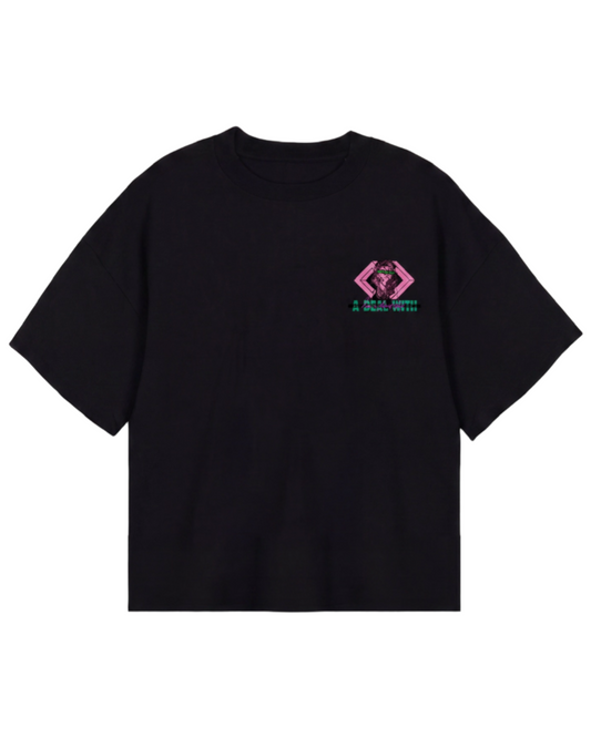 PREORDER – THE BOXY SHIRT „MATERIAL GIRL"