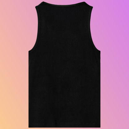 THE RIB TANK BLACK