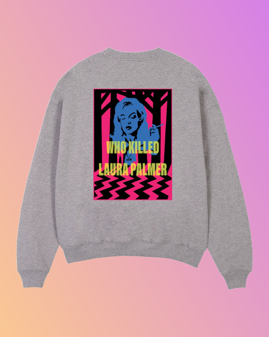 THE OVERSIZED SWEATER „PALMER“  HEATHER GREY